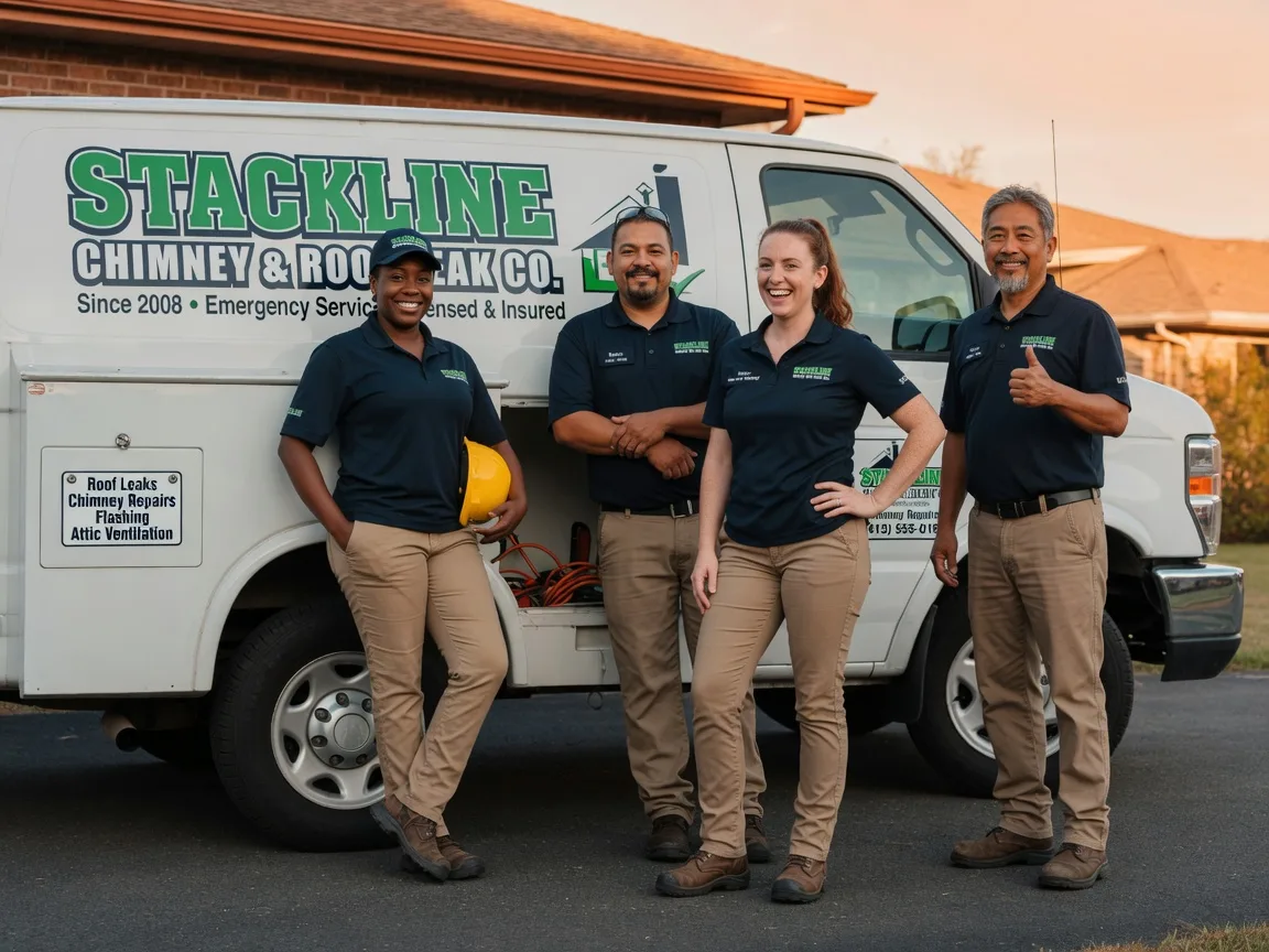 Chimney flashing repair company in Purmela, TX